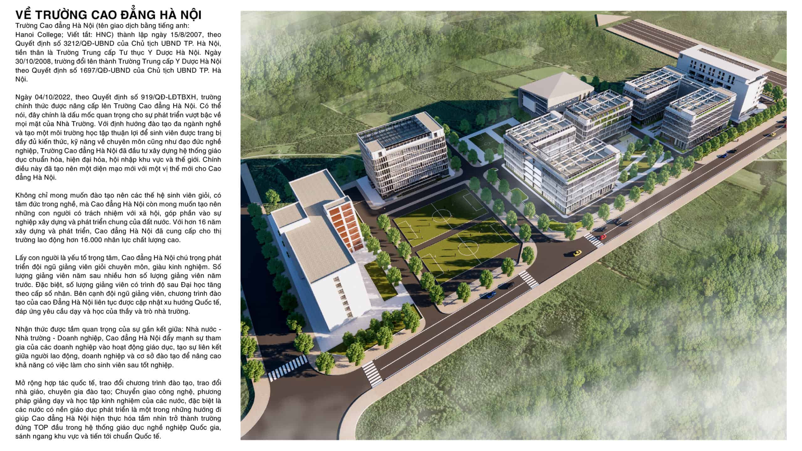 TRƯỜNG CAO ĐẲNG HÀ NỘI