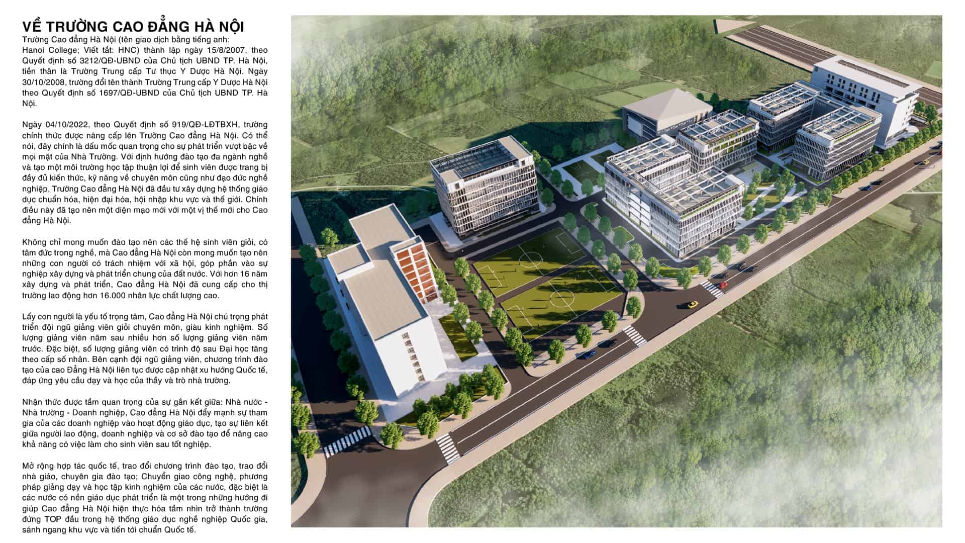 TRƯỜNG CAO ĐẲNG HÀ NỘI