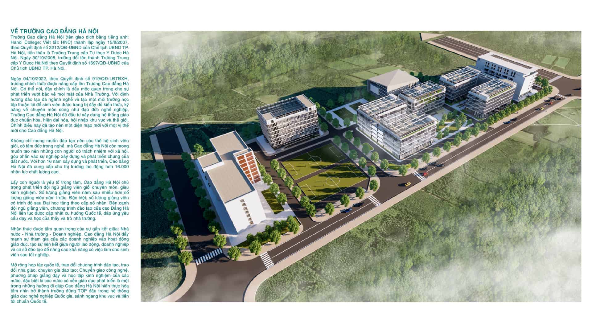 TRƯỜNG CAO ĐẲNG HÀ NỘI