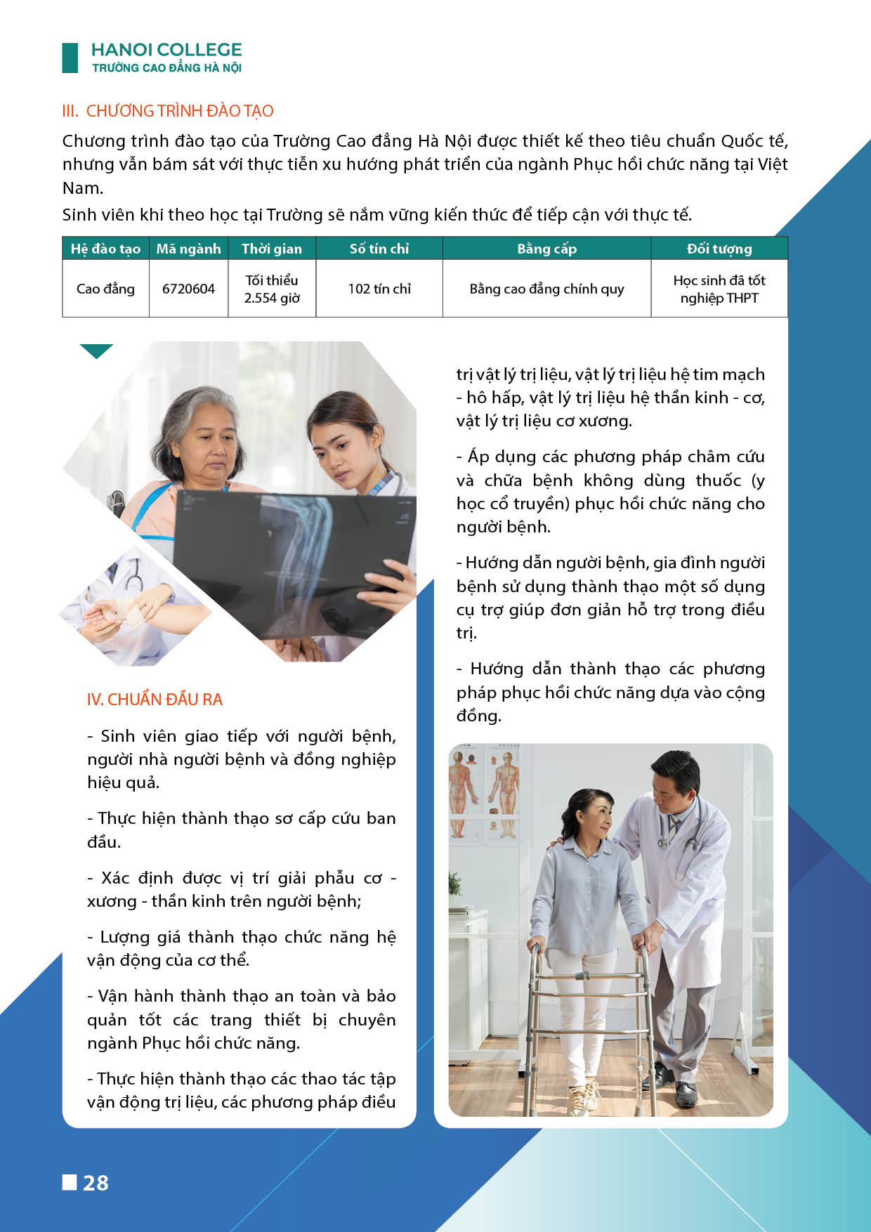 TRƯỜNG CAO ĐẲNG HÀ NỘI