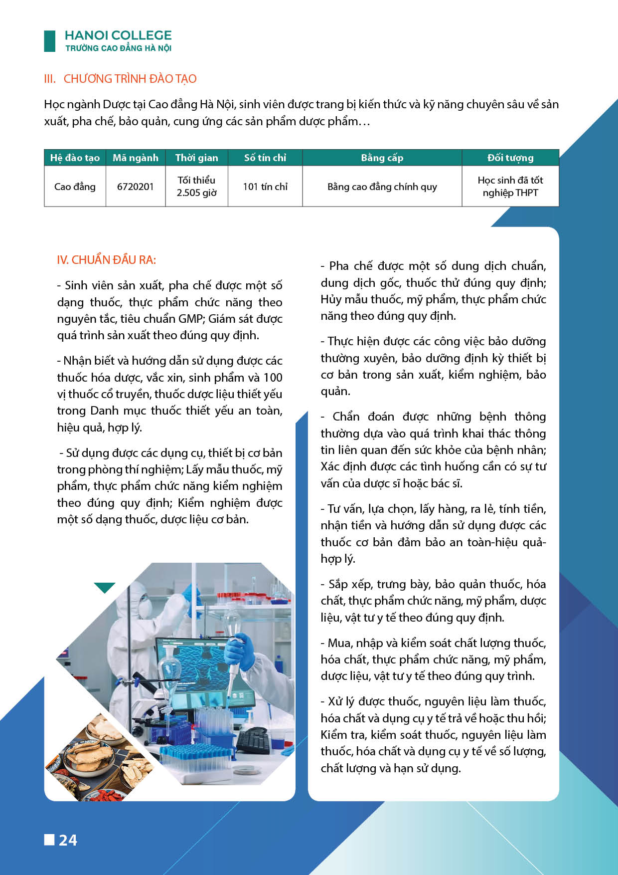 TRƯỜNG CAO ĐẲNG HÀ NỘI