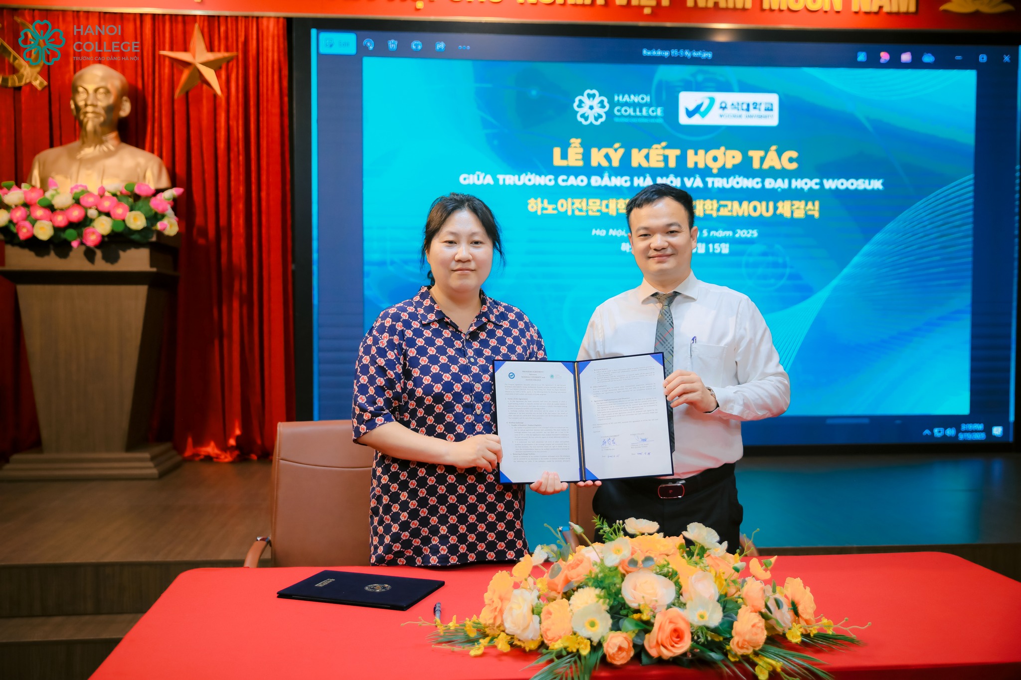 Từ hợp tác này, sinh viên HNC sẽ có thêm nhiều cơ hội du học, tiếp cận các chương trình học tiên tiến tại Hàn Quốc